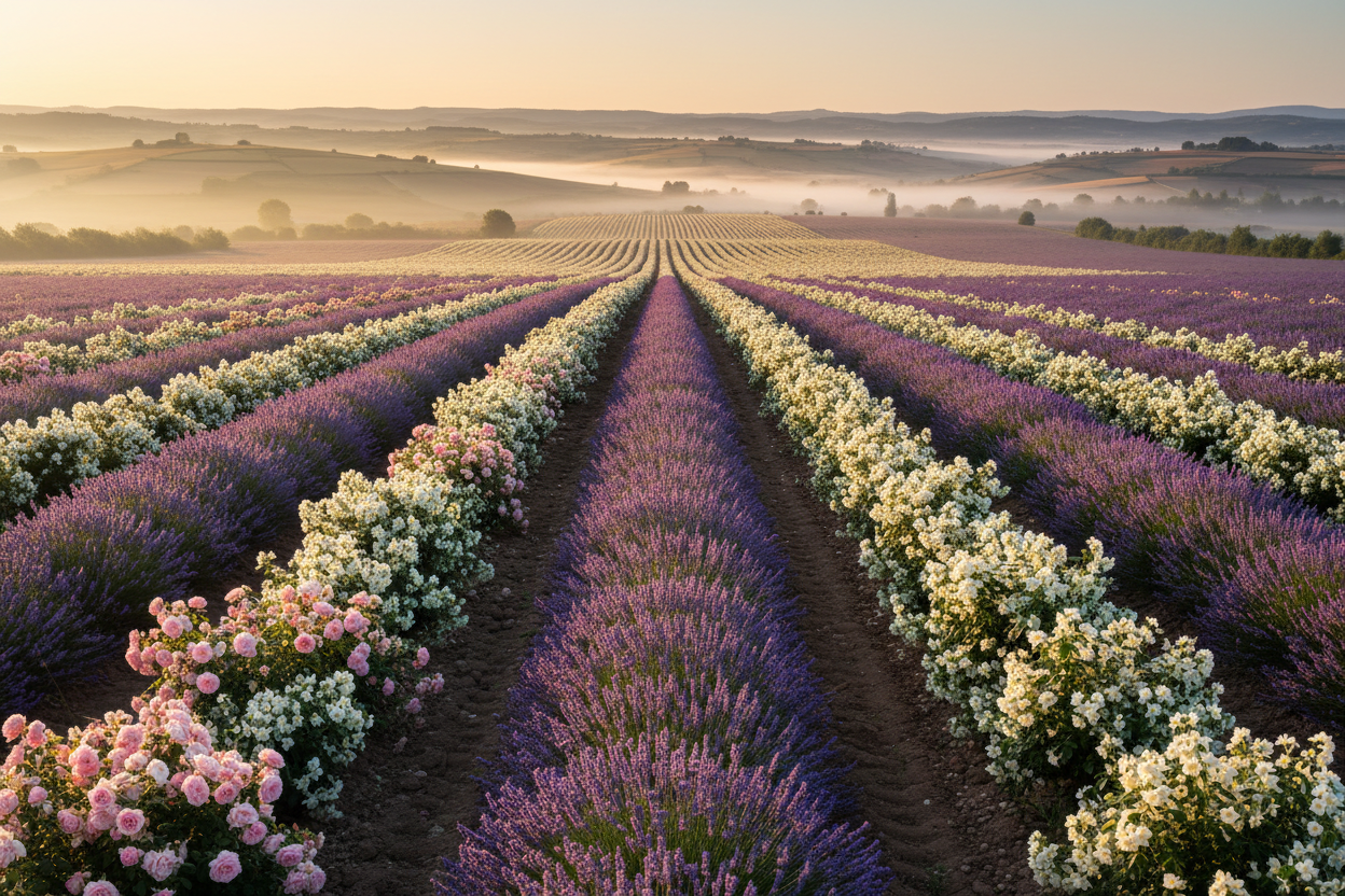 Historia del perfume: de los templos egipcios a Grasse