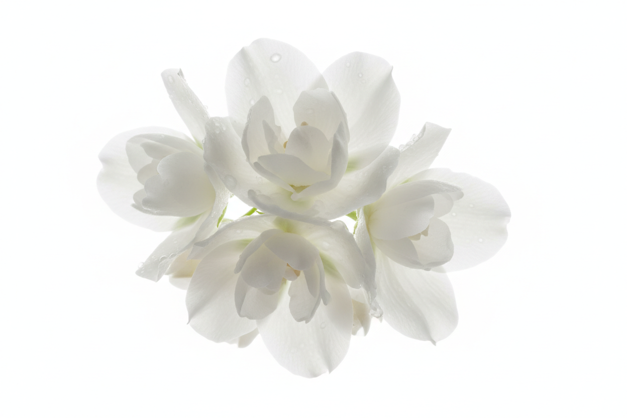 Jazmín en perfumería: la flor que huele a noche y deseo