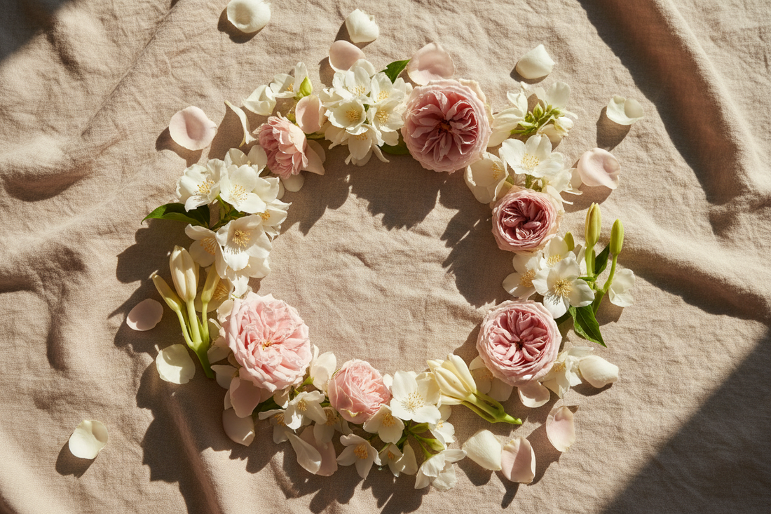 Jazmín, rosa, tuberosa: guía de flores blancas en perfumería