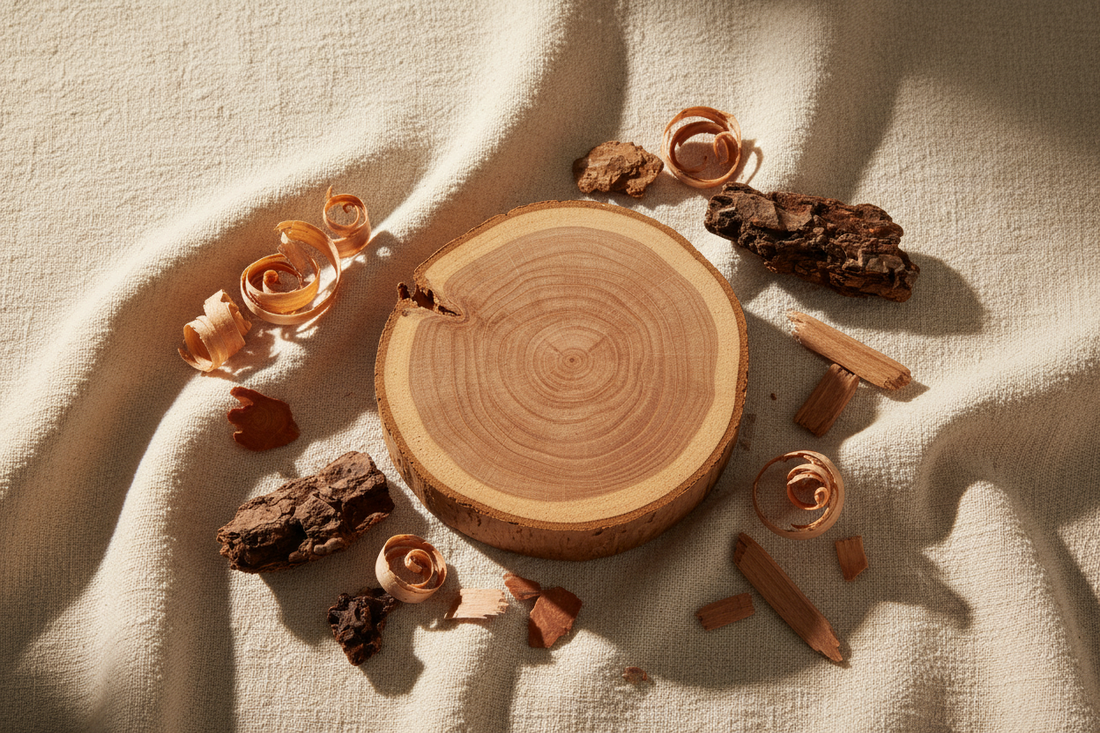 Cedro en perfumería: madera seca que da carácter
