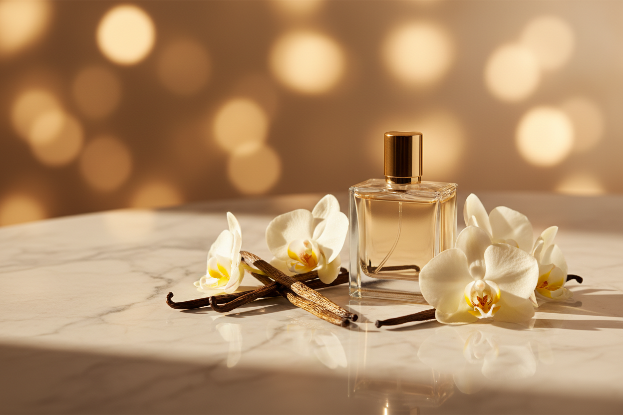 Vainilla en perfumería: dulzura, calidez y seducción