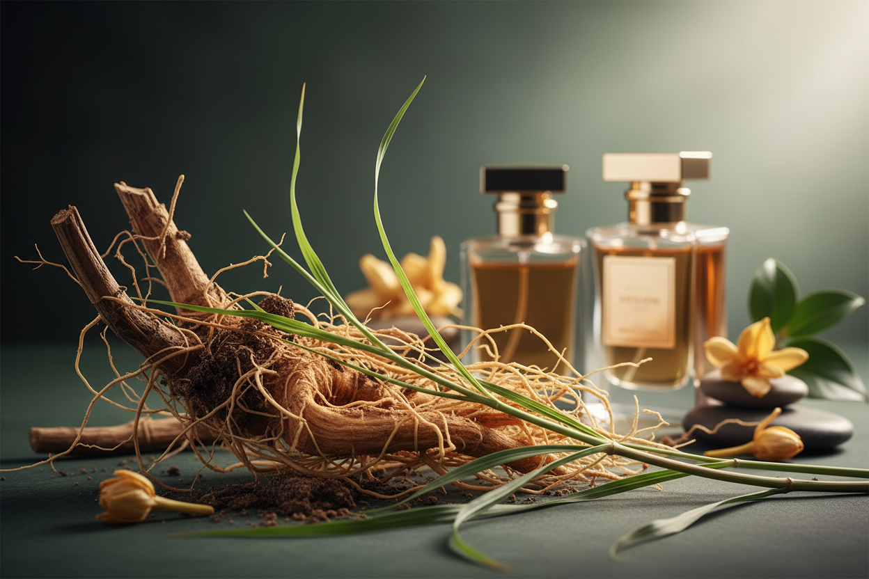 Qué es el vetiver en perfumería: guía completa para entender esta nota misteriosa