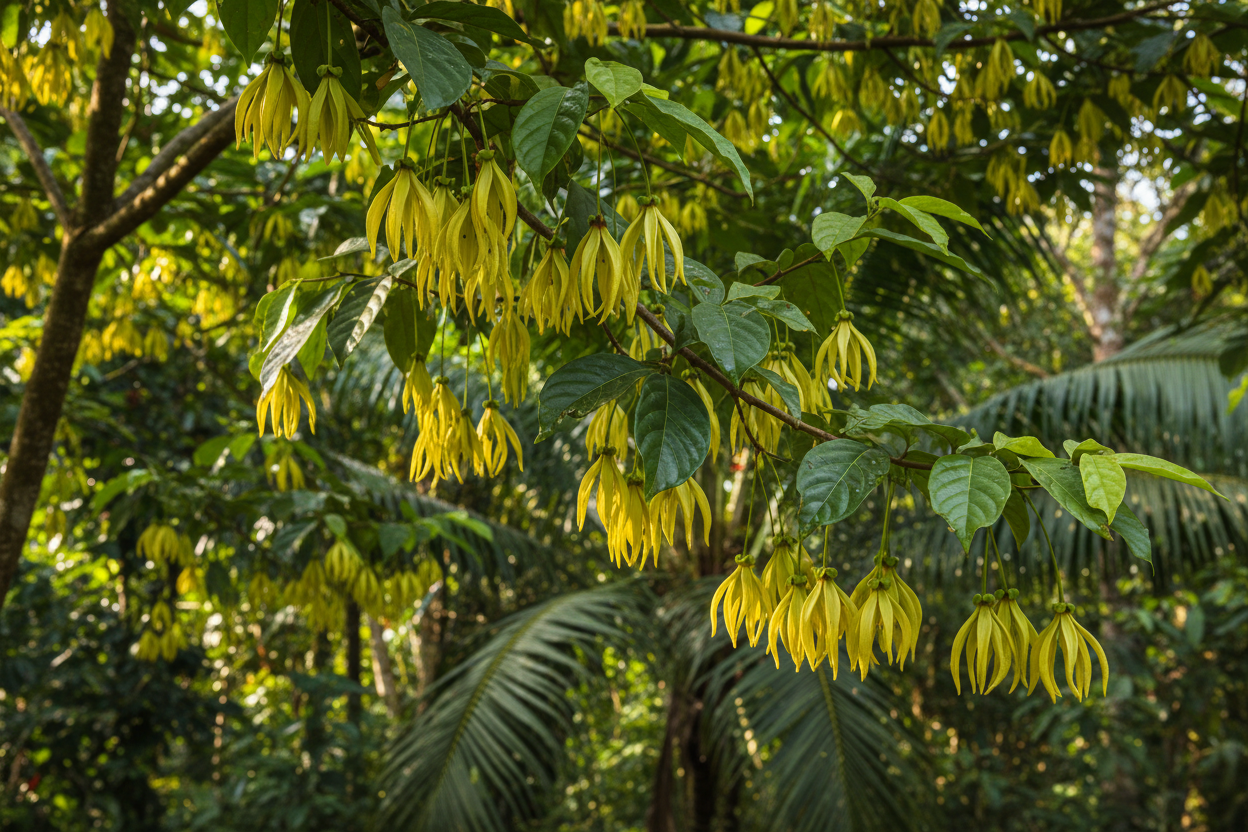 Ylang ylang: la flor tropical que seduce en perfumería